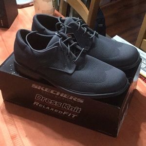 Skechers Dress Knit Shoes